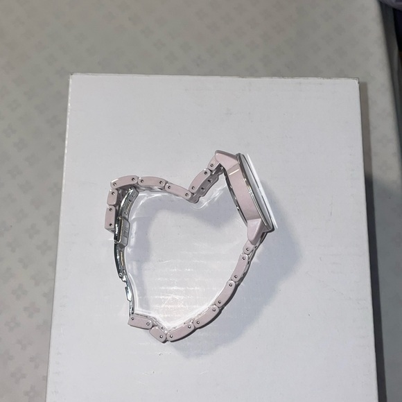 Movado Bold Ceramic Pink Watch. New battery. No box Original price $795. - Picture 6 of 9